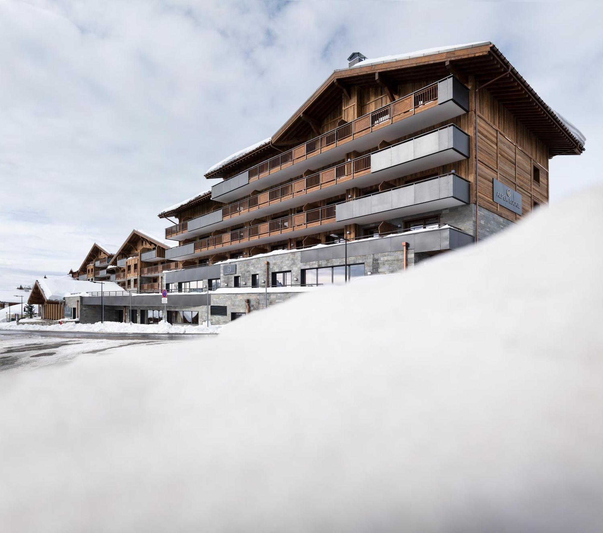 Mgm Hotels & Residences - Residence Alpen Lodge La Rosiere  Kültér fotó